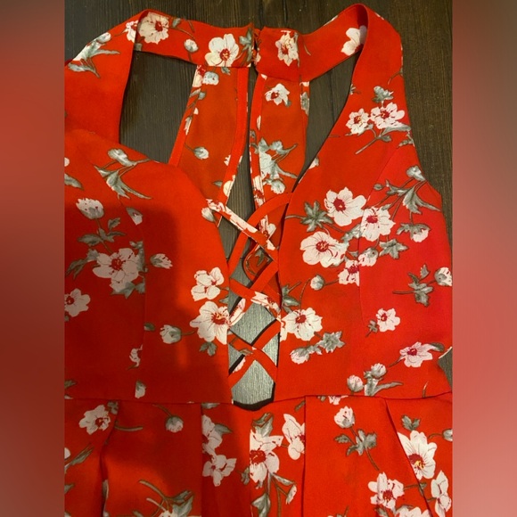 FLORAL ROMPER - Picture 2 of 5